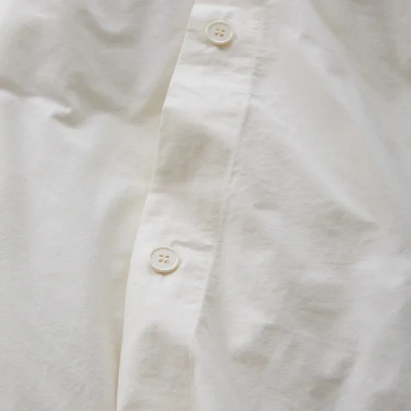 NWT QUINCE Organic Brushed Cotton Duvet Cover  - Ivory - King/Cal/King - Picture 5 of 9